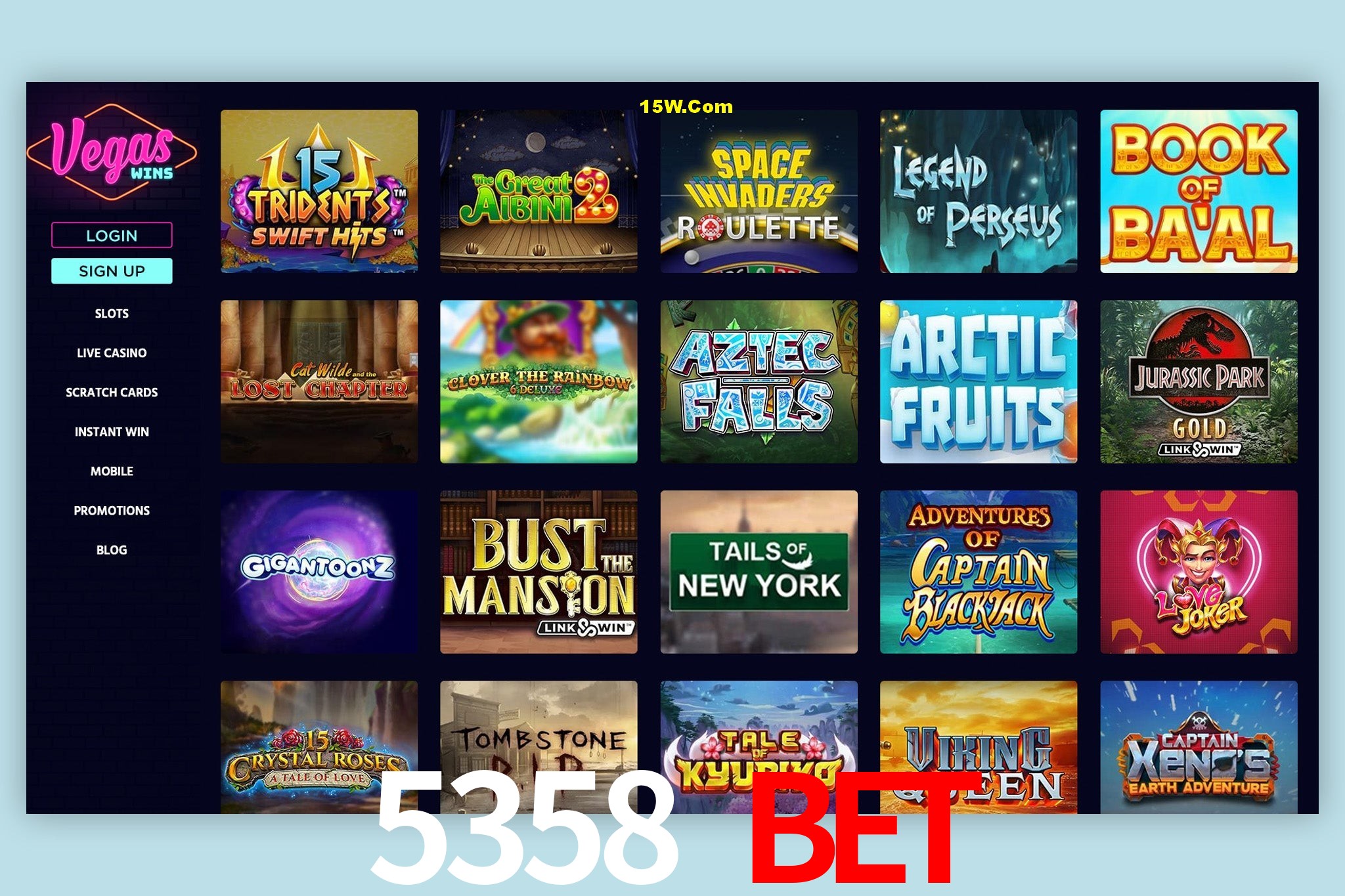 Casino Ao Vivo 5358 Bet